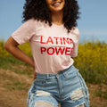 Latina Power Merch 2026 Latina Power T-Shirt Light Pink Gifts For Girlfriend - Merchluma