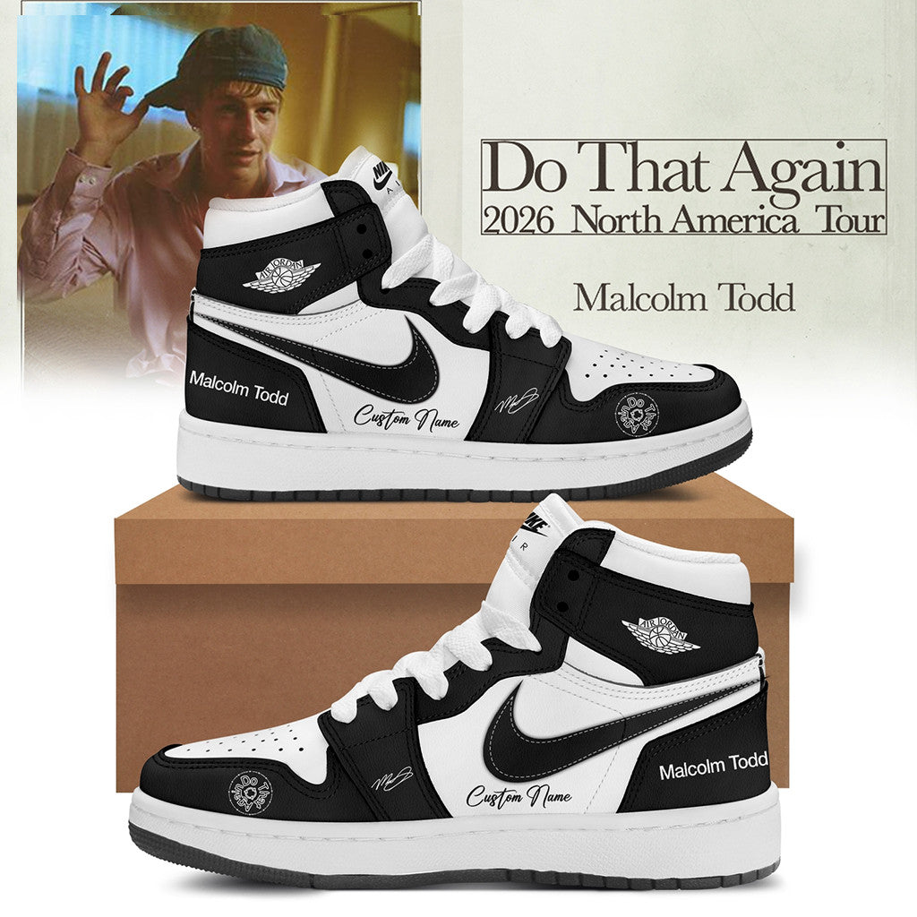 Personalized Do That Again North America Tour 2026 Shoes Malcolm Todd Merch Gifts - Merchluma