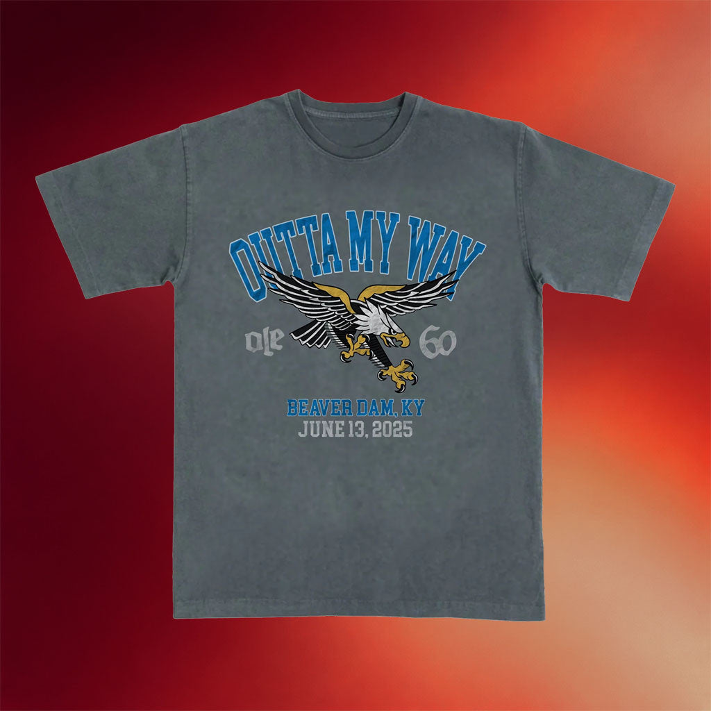 Ole 60 Merch 2026 Outta My Way Eagle T-Shirt Birthday Gift For Him - Merchluma