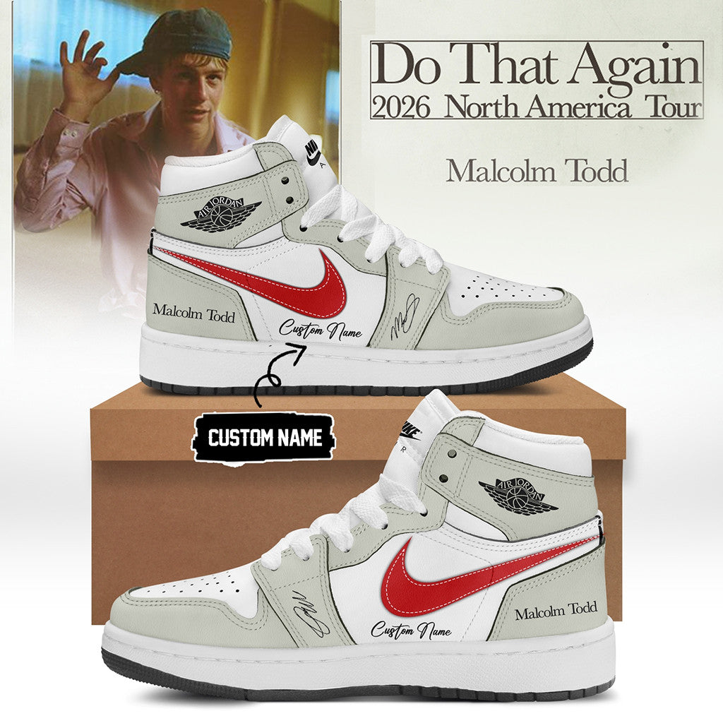 Personalized Do That Again North America Tour 2026 Shoes Malcolm Todd Merch - Merchluma