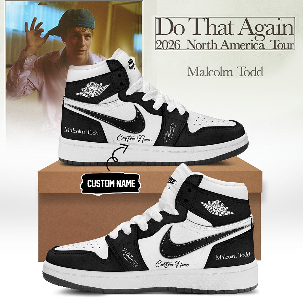 Personalized Malcolm Todd Do That Again North America Tour 2026 Shoes Trendy Women Gifts Ideas - Merchluma