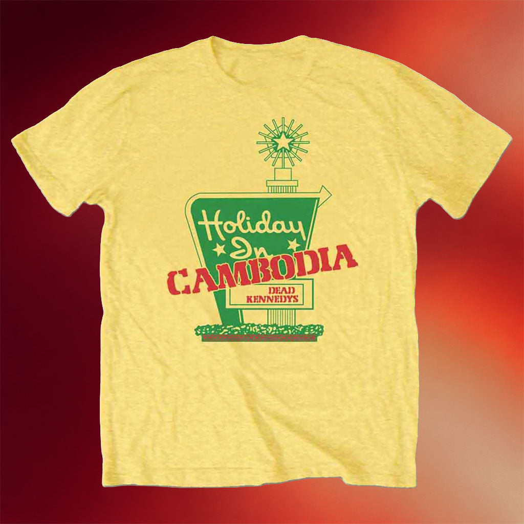 Spiral Direct Merch 2026 Dead Kennedys Holiday In Cambodia T-Shirt Gifts For BFF - Merchluma