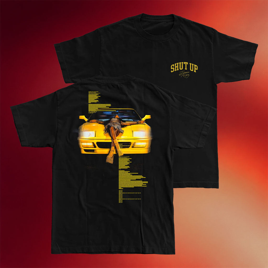 Jessie Reyez Merch 2026 Shut Up T-Shirt Black Best Gifts For Music Lovers - Merchluma