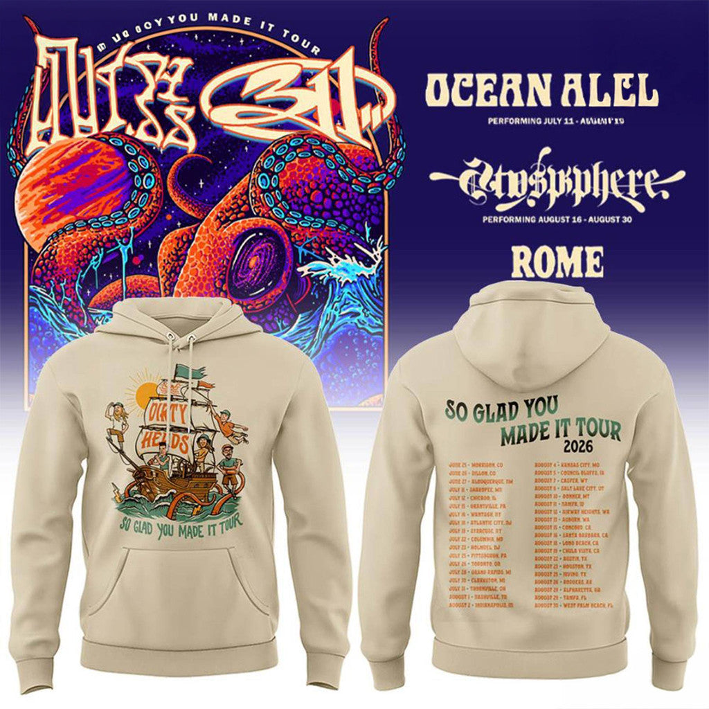 Dirty Heads X 311 So Glad You Made It Tour 2026 Hoodie Meaningful Gifts Ideas - Merchluma