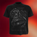 Spiral Direct Merch 2026 ACDC Back In Black Torn T-Shirt Black Best Gifts For Boyfriend - Merchluma