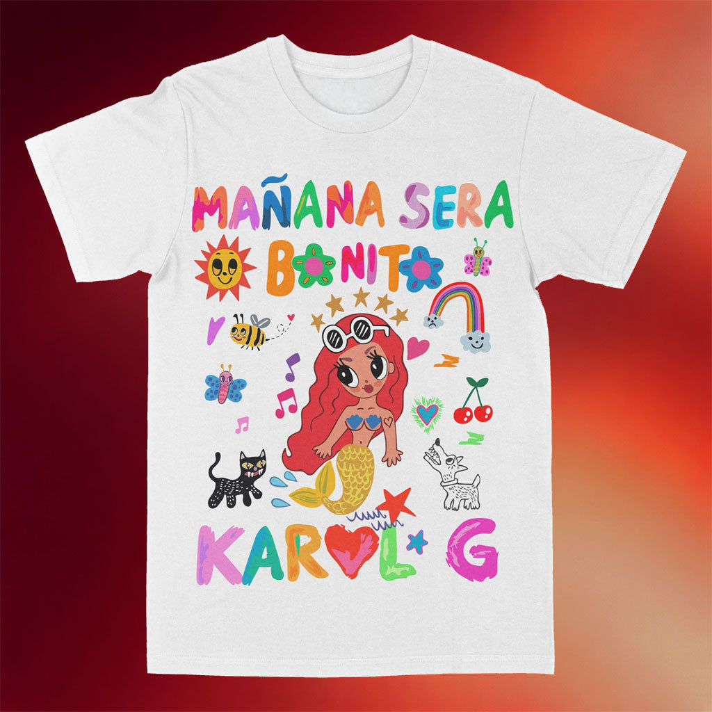 Karol G Merch 2026 Manana Sera Bonito Karol G Latin Music Album Graphic T-Shirt BFF Gifts - Merchluma