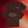 Not Yet Home Merch 2026 NYH Oval Logo T-Shirt Dark Chocolate Best Gifts For Him - Merchluma