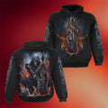 Spiral Direct Merch 2026 DEATH ROCKER Hoodie Black Gifts For Boyfriend - Merchluma