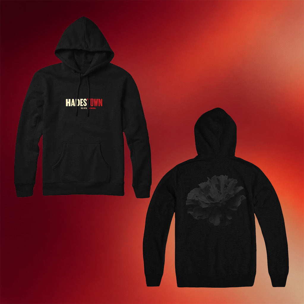 Hadestown Merch 2026 Hadestown Flower Hoodie Black Birthday Gift For Besties - Merchluma