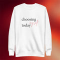 Jen Hamilton Merch 2026 Choosing Myself Today Sweatshirt White Gifts For Son - Merchluma