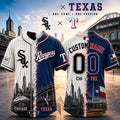 Custom Chicago White Sox X Texas Rangers Baseball Jersey Gifts For Baseball Fans - Merchluma