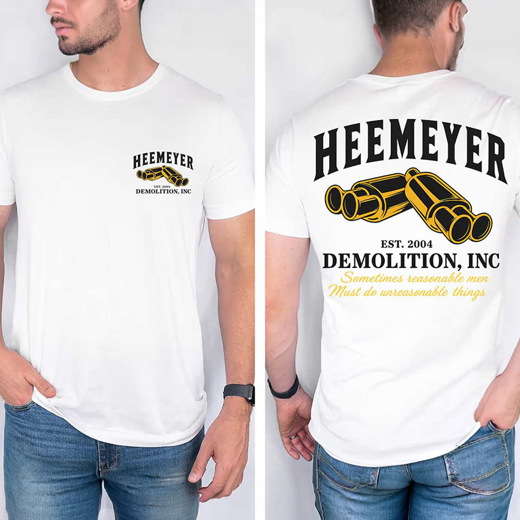 Marvin Heemeyer Demolition Inc Vintage Muffler T-Shirt Marvin Heemeyer Merch Him Gift - Merchluma