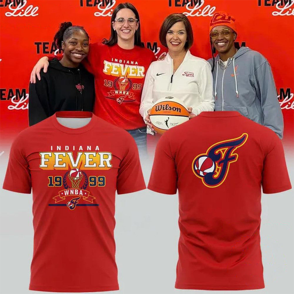 1999 Indiana Fever T-Shirt Indiana Fever Merch Presents For Basketball Fans - Merchluma