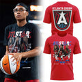 Atlanta Dream 2026 All-Stars T-Shirt Red Atlanta Dream Merch Basketball Fan Gift Ideas - Merchluma