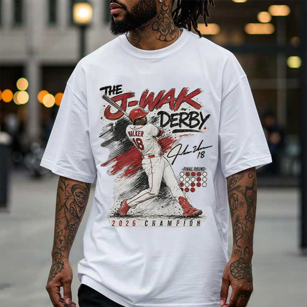 Jordan Walker J Walk Derby 2026 Champion Baseball T-Shirt Jordan Walker Merch Fan Gear - Merchluma