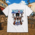 One Piece Jazz Piece Baseball Crossover T-Shirt One Piece Merch Unique Gift - Merchluma