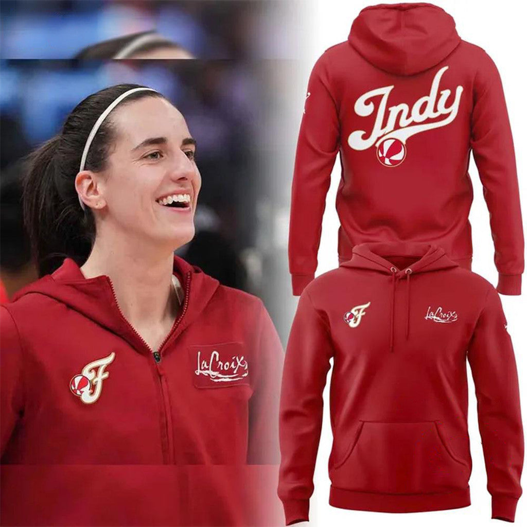 Indiana Fever 2026 Caitlin Clark Hoodie Indiana Fever Merch Retro Gifts For Fans - Merchluma