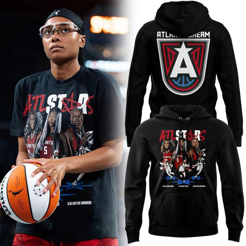 Atlanta Dream 2026 All-Stars Hoodie Black Atlanta Dream Merch Birthday Gift For Him - Merchluma