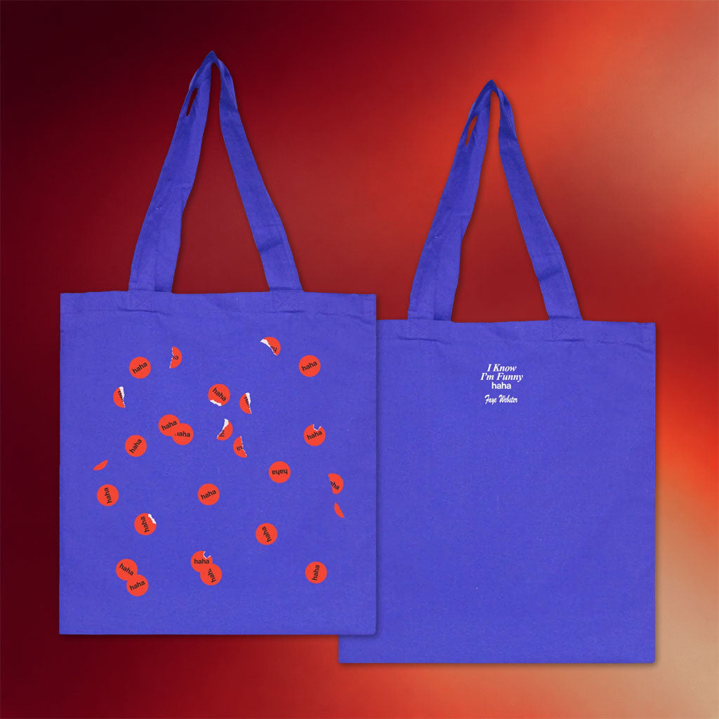 Faye Webster Merch 2026 I Know I'm Funny haha Tote Bag Gifts For Friends - Merchluma