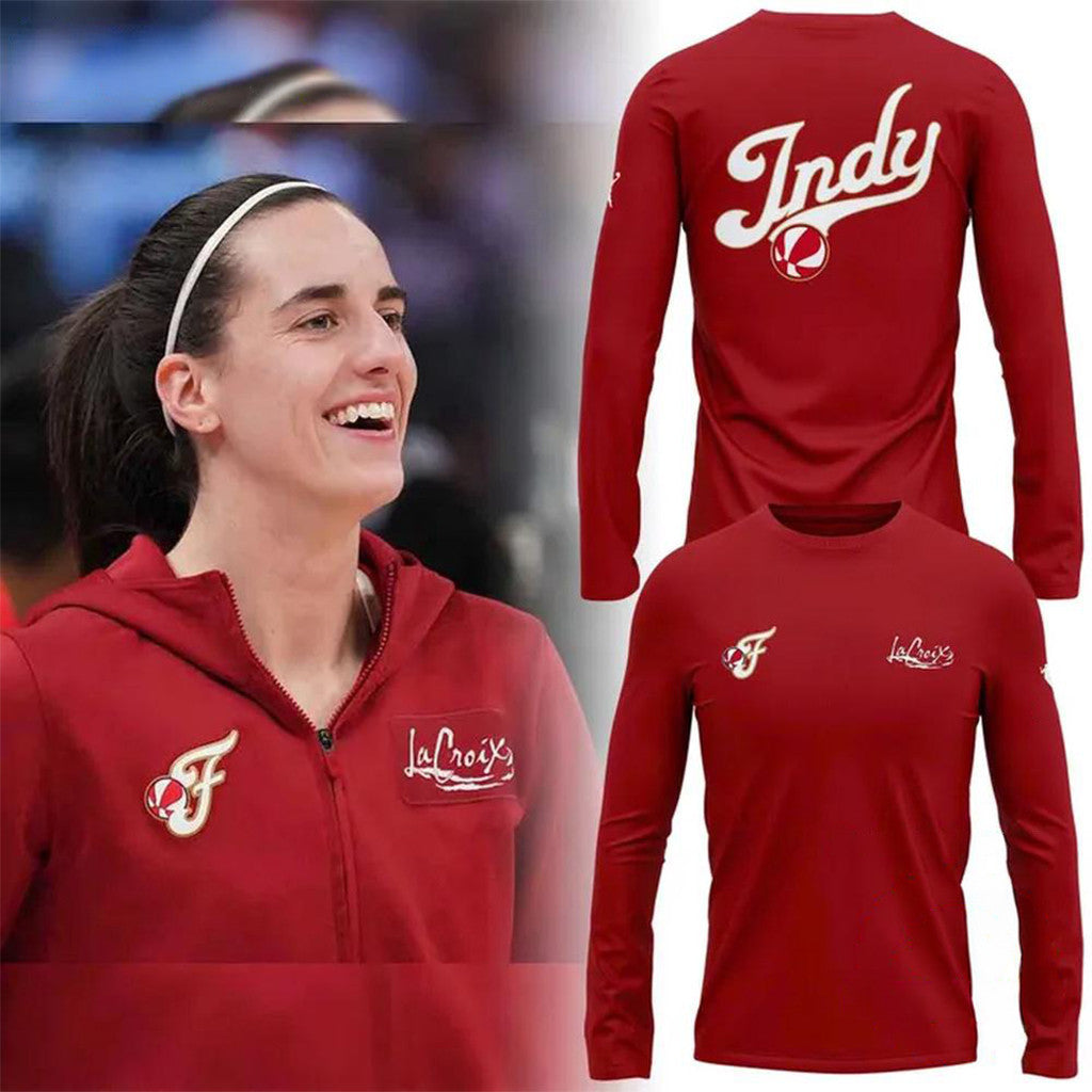Indiana Fever 2026 Caitlin Clark Long Sleeve Shirt Indiana Fever Merch Gifts For Fans - Merchluma