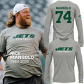 New York Jets In Memoriam Nick Mangold Long Sleeve Shirt 1984-2025 Nick Mangold Merch - Merchluma