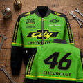 Cole Trickle Days Of Thunder City Chevrolet 46 Retro NASCAR Racing Bomber Jacket Him Gifts - Merchluma