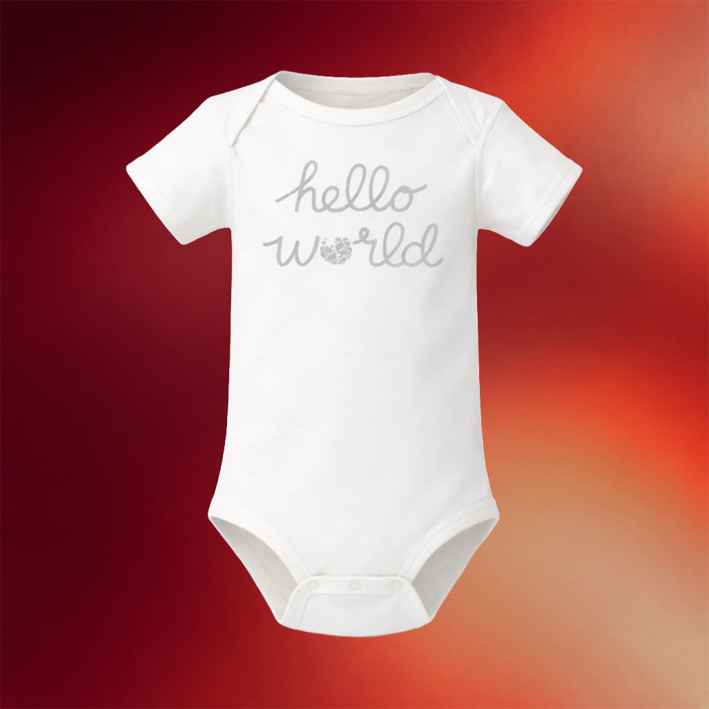 Wikipedia Merch 2026 Hello World Wikipedia Onesies White Best Gifts For New Mom - Merchluma