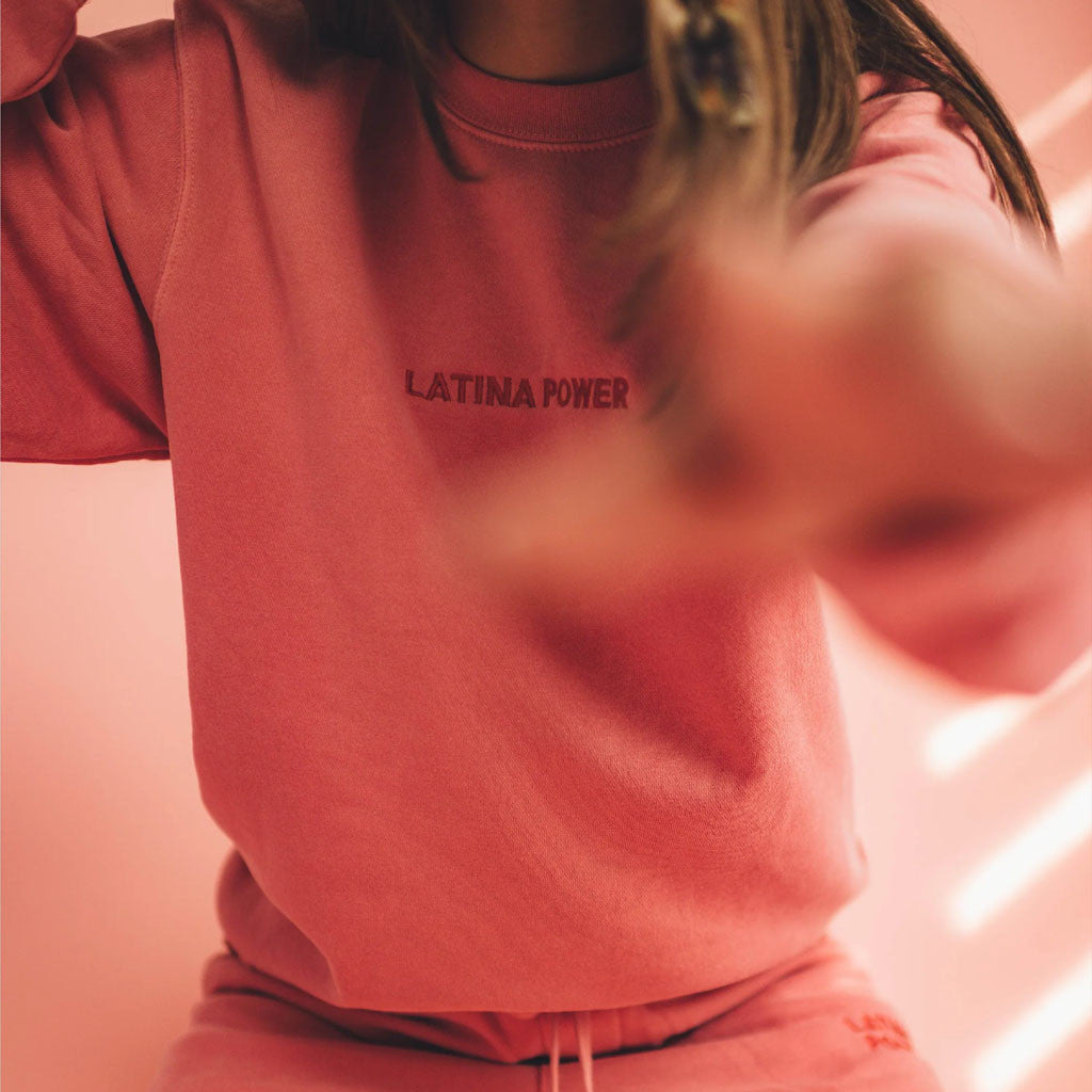 Latina Power Merch 2026 Latina Power Sweatshirt Pink Birthday Gift For Sister - Merchluma
