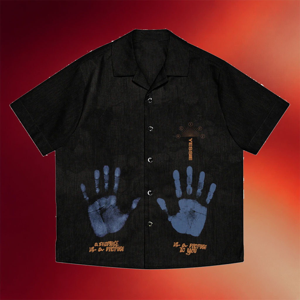 Jessie Reyez Merch 2026 Prayer Hands Hawaiian Shirt Jessie Button Up Gifts For Brother - Merchluma
