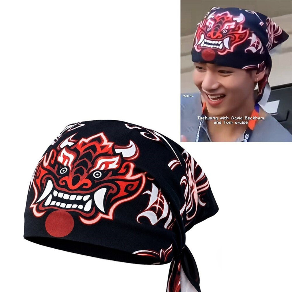 BTS V World Cup 2026 Bandana BTS Kpop Merch Unique Gifts For Fans - Merchluma
