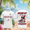 Alabama Crimson Tide M Mouse Basketball Sports T-Shirt Alabama Crimson Tide Merch Gifts - Merchluma