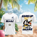 California Golden Bears Merch Mouse Basketball Ears Up Game On T-Shirt Gifts For Fans - Merchluma