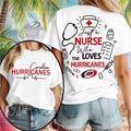 Carolina Hurricanes Nurse Medical Stethoscope Hockey T-Shirt Carolina Hurricanes Merch Fan Gift - Merchluma