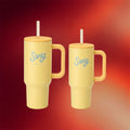 Swig Merch 2026 Sunrise Surf Tumbler Yellow Birthday Gift For Friends - Merchluma