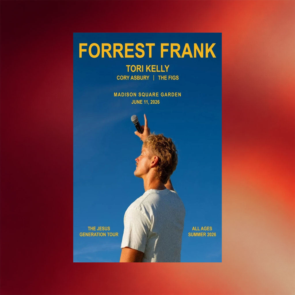 Forrest Frank Merch Forrest Frank The Jesus Generation Tour Madison Square Garden 2026 Poster - Merchluma