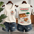 Krispy Kreme 1937 Coffee And Donut Tank Top Krispy Kreme Merch Gifts For Fans - Merchluma