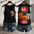 Jack In The Box Retro 1951 Logo Tank Top Jack In The Box Merch Gifts For Fans - Merchluma