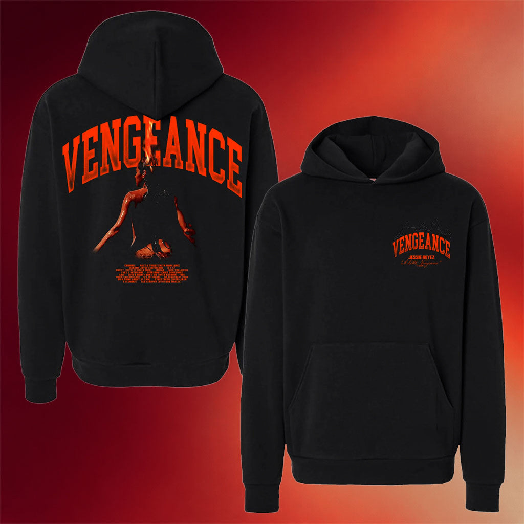 Jessie Reyez Merch 2026 VENGEANCE Hoodie Black Gifts For Music Lovers - Merchluma