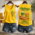 Nathan's Famous Since 1916 Tank Top Nathan's Famous Merch Birthday Gift - Merchluma
