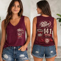 Dr Pepper 141st Anniversary V-Neck Tank Top 2026 Dr Pepper Merch Best Gifts For Mom - Merchluma