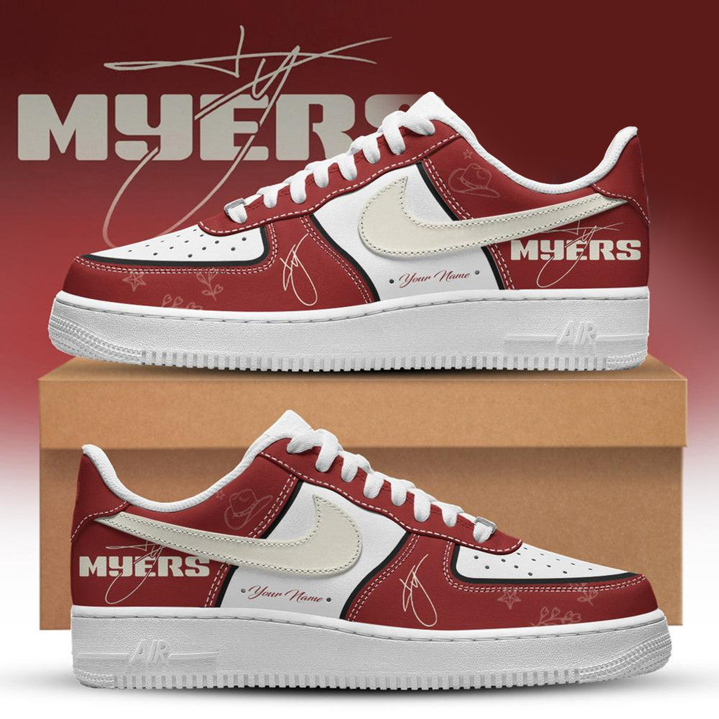 Personalized Ty Myers The Legal Tour 2026 Sneakers Ty Myers Merch Gifts For Music Lovers_fix mk - Merchluma