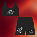 Faye Webster Merch Shorts And Sports Bra Bundle Black Gifts For Sports Lovers - Merchluma