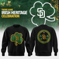 San Diego Padres Irish Heritage Celebration 2026 Sweatshirt San Diego Padres Merch Fan Gift - Merchluma