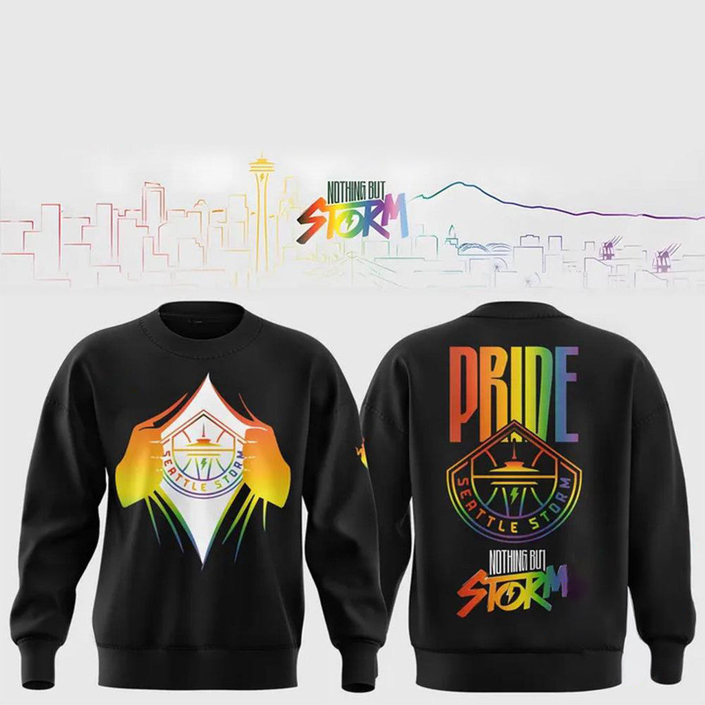 Seattle Storm X Pride Night 2026 Sweatshirt Seattle Storm Merch Best Gifts - Merchluma