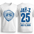 Jay-Z Merch The Blueprint 25th Anniversary Yankee Stadium T-Shirt Birthday Gift - Merchluma