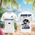 Penn State Nittany Lions Merch M Mouse Basketball Ears Up Game On T-Shirt Present - Merchluma
