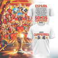 Spain World Cup 2026 Merch Campeones FIFA Champions Viva Espana T-Shirt Fan Gift - Merchluma