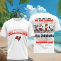 Tampa Bay Buccaneers Merch Snoopy Real Grandmas Watch Football T-Shirt Fan Gift - Merchluma