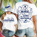 Tampa Bay Lightning Nurse Medical Stethoscope Hockey T-Shirt Tampa Bay Lightning Merch Fan Gift - Merchluma