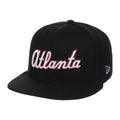 Lids Hat Drop City Connect Merch Atlanta Braves City Connect Snapback Hat Black Embroidered - Merchluma